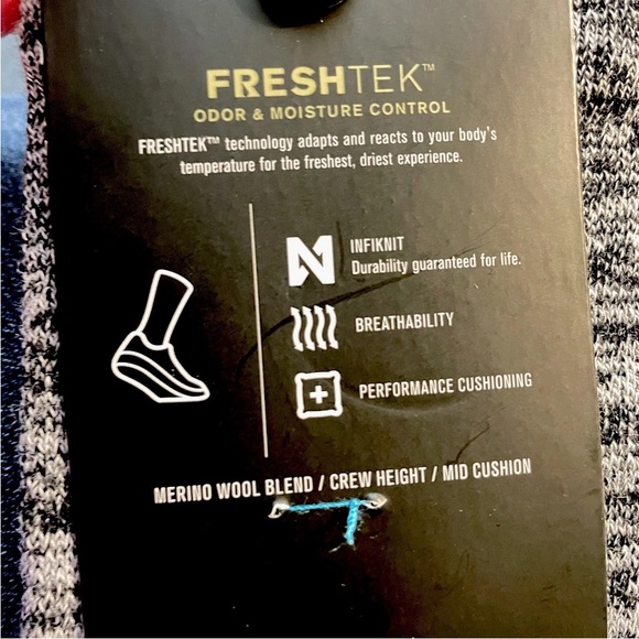 Stance Mid Wool Crew Performance Socks Men’s Medium 6-8.5 Black 2 Pair - New - Picture 9 of 9